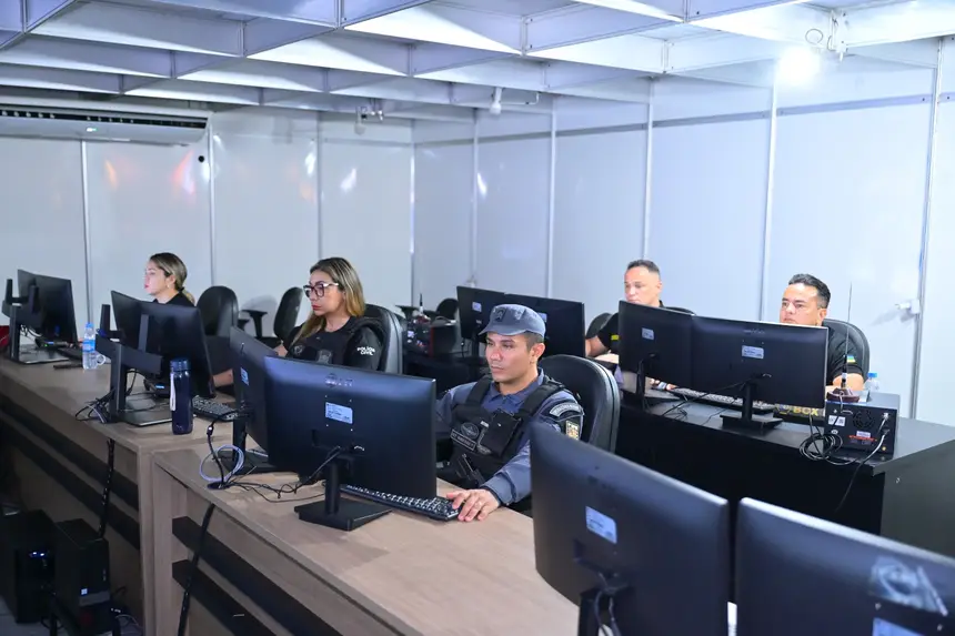 Centrais de monitoramento contam com integração de órgãos estaduais, municipais e federais.