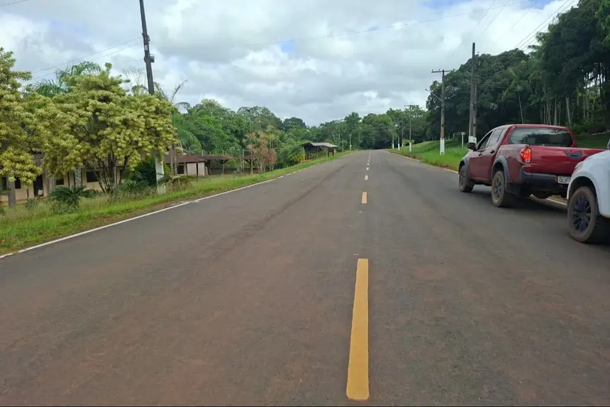 Desde 2023, mais de 360 quilômetros de vias já foram pavimentados nos 16 municípios do Estado