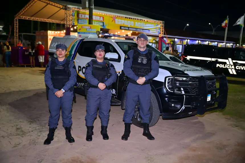 Policias militares na Expofeira 