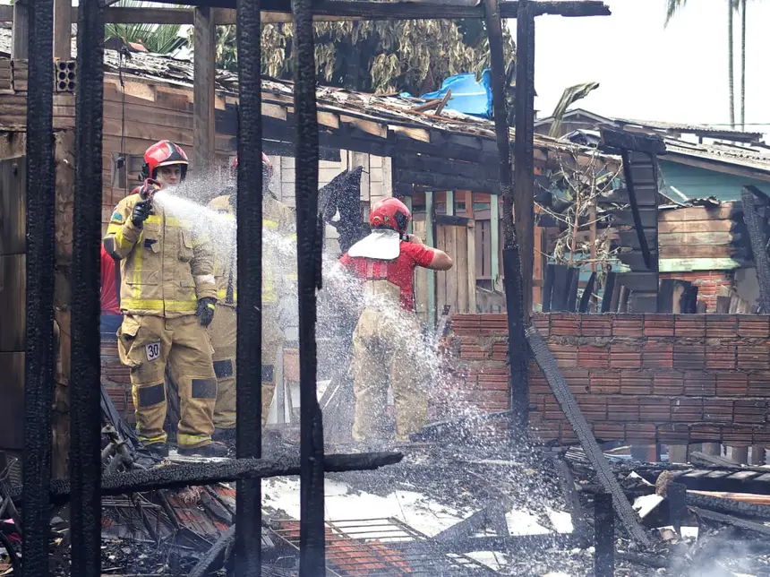 Incêndio atingiu 