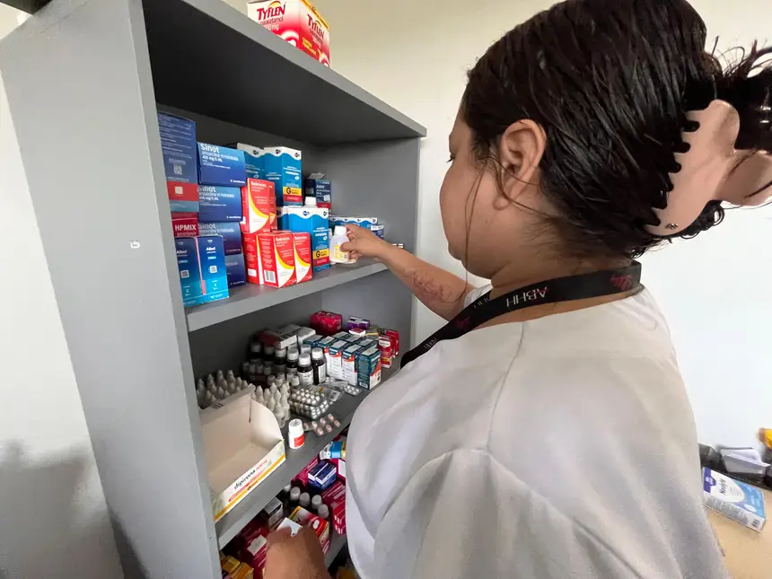 A assistência farmacêutica registrou 3.321 atendimentos, com dispensação de medicamentos e orientações aos moradores