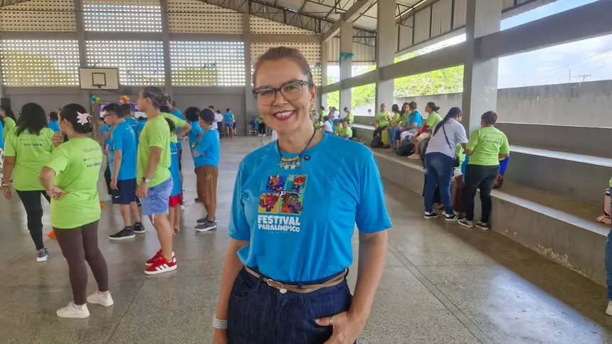 Secretária de Educação, Simone Guedes