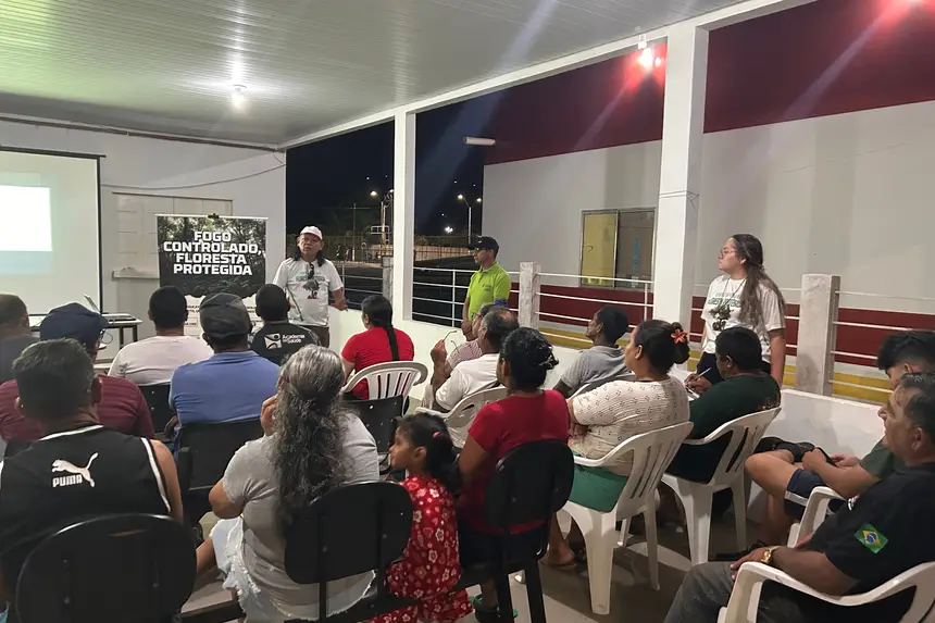A ação levou orientações de prevenção, legislação ambiental e protocolos de segurança 