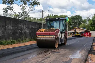 galeria:  Visita a Pavimentação Asfáltica no Bairro Novo Horizonte