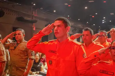 galeria: Aula Inaugural do CFSD CBM - 180 alunos