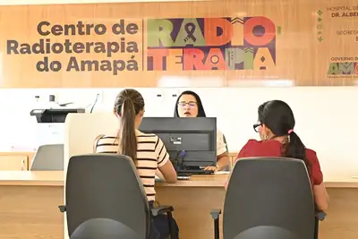 notícia: Centro de Radioterapia do Amapá realiza mais de 50 atendimentos no primeiro mês de funcionamento
