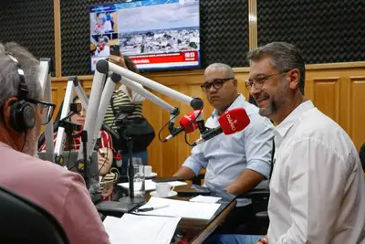 notícia: Em rodada de entrevistas, governador Clécio elenca avanços do Amapá em três anos de gestão