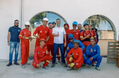 notícia: Com 10 horas de agenda técnica, governador Clécio vistoria execução de obras estruturantes em Macapá