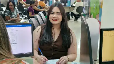 notícia: 'Confiei na gestão e esperei minha vez', diz pedagoga empossada pelo Governo do Amapá na 4ª turma do concurso da Educação