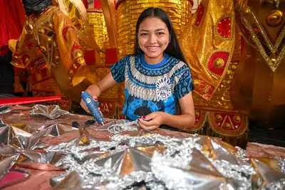 notícia: 'É uma honra participar e aprender sobre esse estado tão rico', diz aderecista de Parintins sobre Carnaval amapaense