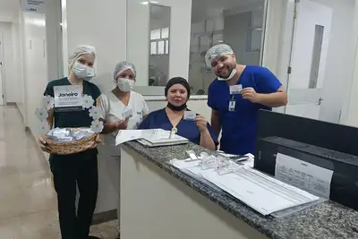 notícia: Hospital Regional de Porto Grande promove ações de acolhimento e valorização da saúde mental dos colaboradores durante o Janeiro Branco