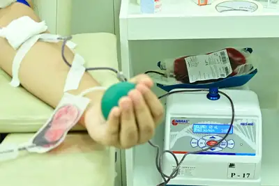 notícia: Estoque de sangue O- está em nível crítico e Hemoap reforça chamado por doadores