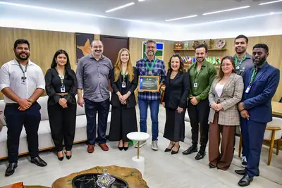 galeria:  Entrega de Certificado e Medalha de Honra Oferecida pela Faculdade Unama