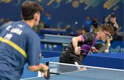 notícia: Atleta do Centro de Treinamento de Alto Rendimento do Governo do Amapá disputa seletiva nacional de tênis de mesa Sub-19