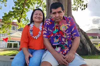 notícia: ‘Hoje, ele interage com a gente, participa das atividades. É um novo Simão’, diz a irmã sobre evolução no tratamento do irmão pelo Caps Gentileza