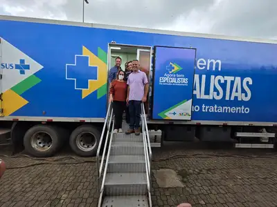 notícia: Carreta do programa Agora Tem Especialistas inicia atendimentos no município de Tartarugalzinho 