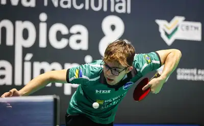 notícia: Atleta do Centro de Treinamento de Alto Rendimento do Governo do Amapá conquista 5º lugar em seletiva nacional de tênis de mesa