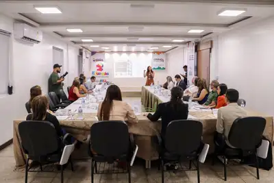 notícia: Governo do Amapá reúne secretários municipais de educação para pactuar metas do Programa Criança Alfabetizada neste ao letivo