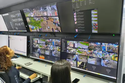 notícia: Ações integradas de inteligência, drones e videomonitoramento com inteligência artificial reforçam a proteção no maior Carnaval da Amazônia