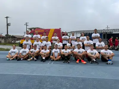 notícia: Governo do Amapá conclui etapa física de concurso para oficiais do Corpo de Bombeiros