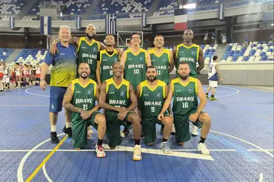 notícia: Com apoio do Governo do Amapá, Abap Master 35+ estreia com vitória no Pan-Americano de Basquete