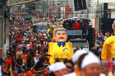 notícia: Segurança pública registra redução recorde de 50% nas estatísticas de violência no Carnaval