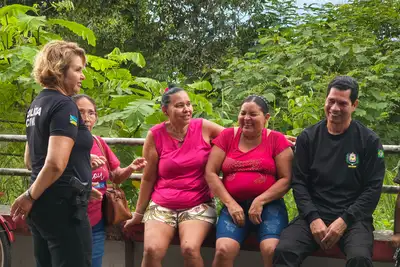 notícia: 'Amapá Mais Seguro nas Comunidades' leva segurança, saúde e cidadania para bairros de Macapá