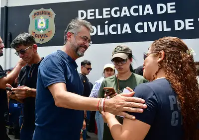 notícia: Amapá Mais Seguro: nova delegacia, viaturas, equipamentos e aumento de 100% do efetivo da PM reforçam segurança em Tartarugalzinho