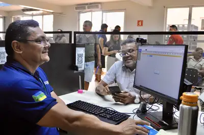 notícia: Habilita Amapá: Detran Amapá realiza atendimentos para abertura de Renach dos candidatos do programa