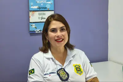 notícia: 'Servir à sociedade e tentar melhorar a vida das pessoas', diz perita psicóloga da Polícia Científica sobre força feminina na Segurança Pública