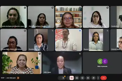 notícia: Secretaria de Direitos Humanos do Governo do Amapá participa de reunião sobre o enfrentamento ao tráfico de crianças 