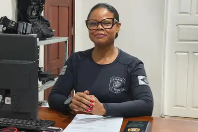 notícia: 'Esse espaço é nosso por direito', diz diretora que dedica metade da vida ao sistema prisional do Amapá sobre a mulher na segurança pública