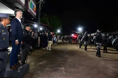 notícia: Em passagem de comando no Bope, governador Clécio ressalta investimentos e gestão: 'PM/AP segue firme na proteção do povo amapaense'