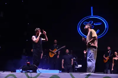 notícia: Di Ferrero e Dilsinho levantam o público na segunda noite do Festival Equinócio das Águas, em Macapá