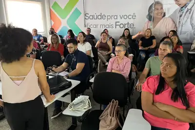 notícia: Governo do Amapá investe na saúde indígena e qualifica profissionais com foco na prevenção de doenças em crianças