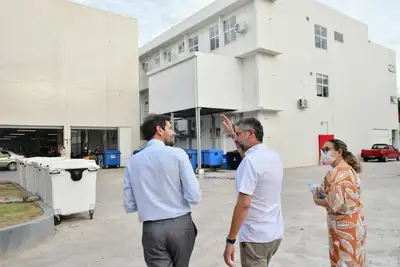 notícia: Governador Clécio vistoria ajustes finais para entrega do novo Hospital da Criança e Adolescente do Amapá