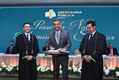 notícia: Defensoria Pública do Amapá empossa nova Administração Superior: ‘é uma inspiração para todos nós’, expressa governador