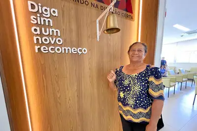 notícia: Toque do sino marca superação e renova esperança para mais quatro pacientes que enfrentam o câncer no Centro de Radioterapia do Amapá