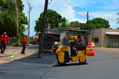 notícia: Governo do Amapá avança na integração de bairros da Zona Norte com frentes de pavimentação