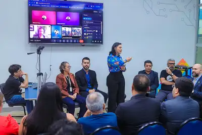 notícia: Tecnologia de IA passa a ser usada para registro de negócios empresariais; anúncio foi feito durante workshop realizado pelo Governo do Amapá