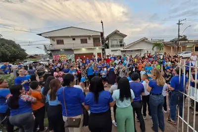 notícia: Centro Raimundo Nonato celebra Dia Mundial de Conscientização do Autismo com apresentações e 'acender das luzes' em Macapá