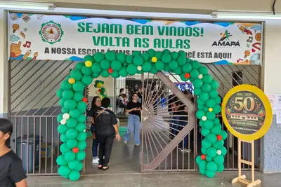 notícia: Escola Estadual Zolito Nunes celebra 50 anos com ação social e serviços gratuitos à comunidade em Macapá