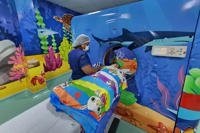 notícia: Governo do Amapá garante fluxo contínuo de tomografias no Hospital da Criança e do Adolescente após entrega da nova unidade