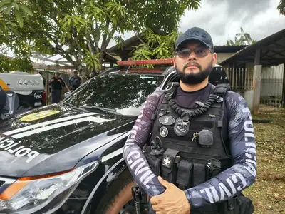 notícia: 'Uma casa para chamar de nossa', celebra policial civil sobre reconstrução da Delegacia de Serra do Navio pelo Governo do Amapá