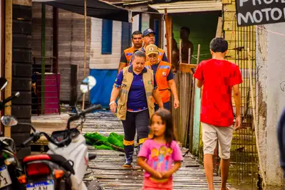 notícia: Governo do Amapá intensifica ações com Plano Emergencial para enfrentar fortes chuvas