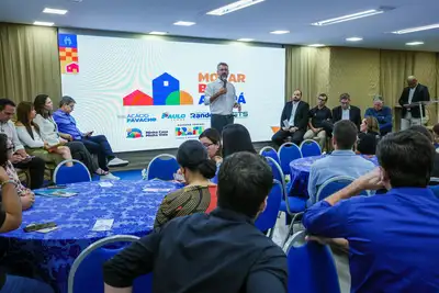 notícia: 'Garante casa digna para todos', destaca governador Clécio ao lançar política habitacional 'Morar Bem Amapá'