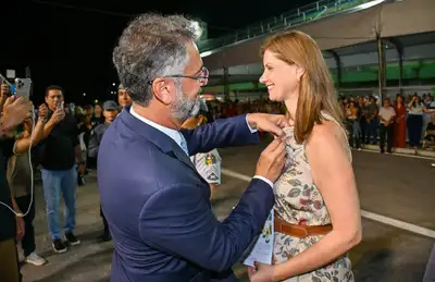 notícia: 'A segurança do Amapá aplica muito bem seus recursos', afirma diretora do Fundo Nacional de Segurança Pública em visita ao estado