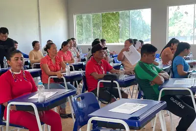 notícia: Oiapoque recebe mais de 700 inscritos para o concurso da Educação Indígena