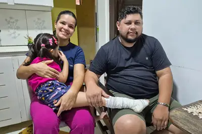 notícia: Corrida contra o tempo salva criança e emociona família de Oiapoque com atendimento na rede hospitalar do Governo do Amapá