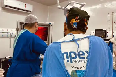 notícia: Cirurgia pulmonar por vídeo devolve qualidade de vida a paciente do programa Zera Fila do Governo do Estado